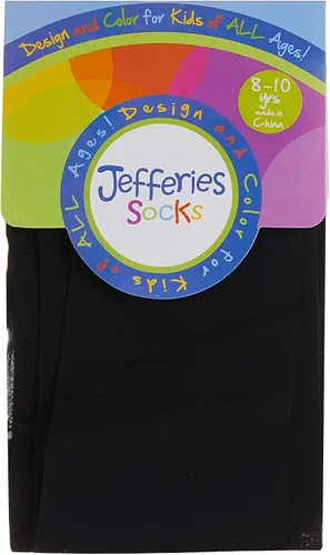 Vista 2 de Jefferies Socks Paquete de 3 pares de medias Jr Miss para niñas 2-6X Negro