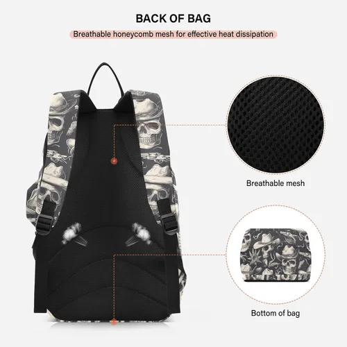 Vista 4 de Bolsa deportiva de bádminton para tenis, ligera, color blanco y negro, vaquero, bolsa deportiva de pickleball para mujeres y hombres, raquetas