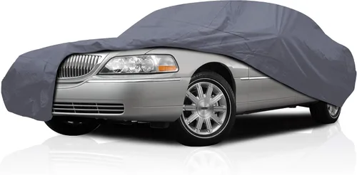 Vista 19 de USCarCover: Funda de coche de 5 capas para Cadillac CT4-V 2020-2026 Sedán 4 puertas, cobertura completa, ajuste semi personalizado, protección