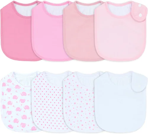 Vista 12 de Baberos impermeables Benoxine para bebés, niños y niñas, baberos tipo bandana suaves y absorbentes para recién nacidos de 0 a 12 meses