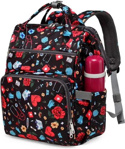 Vista 10 de Mochila de Enfermera Gatycallaty, Gris, Estándar