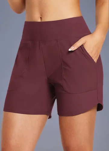 Vista 113 de baleaf Traje de baño de cintura alta de 3, 5, 7, 9 pulgadas, para mujer, de secado rápido, con bolsillos
