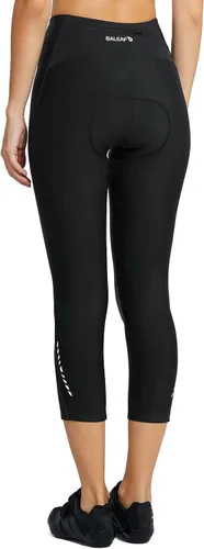 Vista 3 de BALEAF Pantalones cortos acolchados de ciclismo para mujer, pantalones de ciclismo capris para ciclismo, leggings giratorios 34 UPF 50+