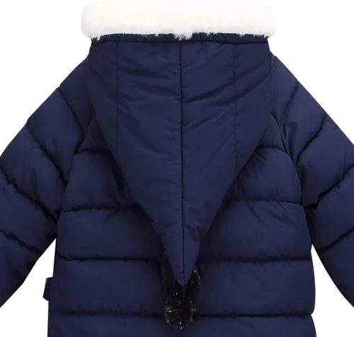 Vista 4 de Traje de nieve para bebé de 3 piezas todo en uno, mono con cremallera y acolchado