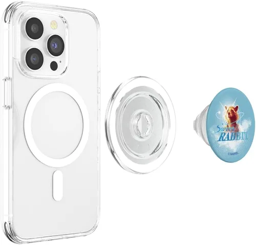 Vista 4 de Marvel Guardians Rocket Raccoon Sweet Rabbit PopSockets MagSafe PopGrip para iPhone