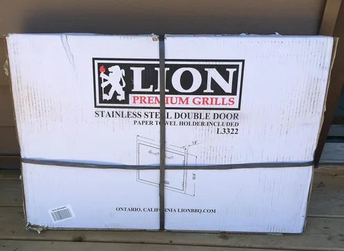 Vista 4 de Lion Premium Grills L3322 Puerta doble 33"x22