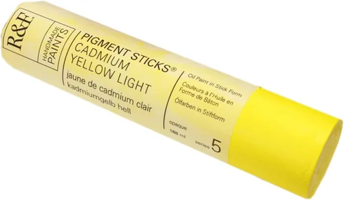 Vista 72 de R&F Handmade Paints - Pigmento profesional al óleo en barra, naranja lizarina, 6.4 fl oz