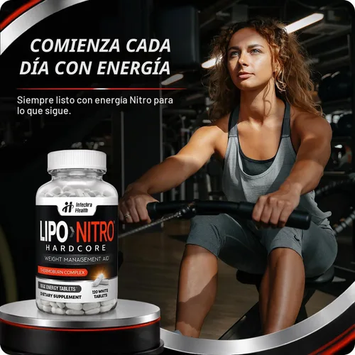 Vista 9 de Píldoras de dieta Thermo-Burn Apoyo de energía y metabolismo, 120