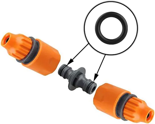 Vista 4 de PAGOW Paquete de 50 juntas tóricas de repuesto para arandela a presión eléctrica de 1/4 pulgada, 3/8 pulgadas, acoplador de conexión rápida M22