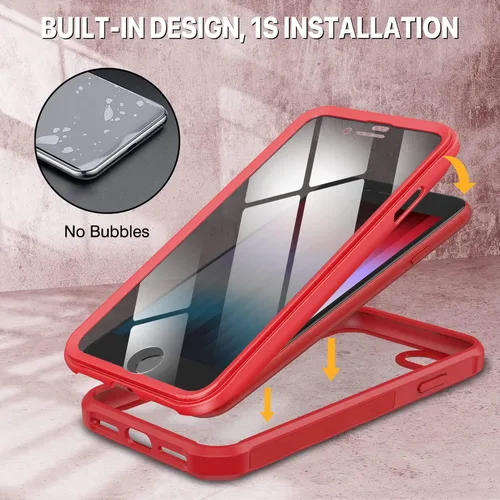 Vista 150 de CENHUFO Funda de privacidad para iPhone 11 Pro, funda de cuerpo completo con protector de pantalla de privacidad de vidrio templado 9H integrado