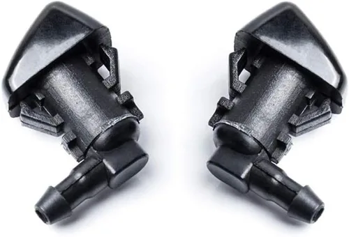 Vista 6 de Boquilla de lavadora delantera Windshielf compatible con kits de manguera para 2008-2012 Liberty 2006-2010 Commander 2007-2011 Dodge Nitro Spray