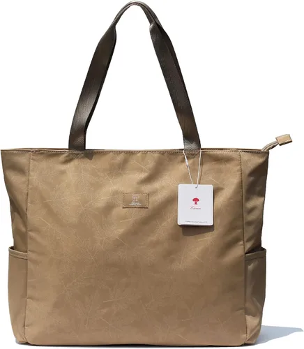 Vista 2 de Bolsa grande de playa resistente al agua, ligera de 20 pulgadas, bolsa grande para mujer, para gimnasio, playa, viajes, piscina, yoga, enfermeras