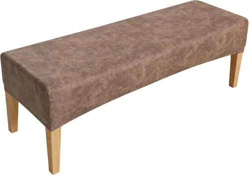 Vista 16 de FORCHEER Funda para Banco de Comedor de Tela de Cuero Sintético Innovadora Funda Deslizable para Banco para Sala de Estar Lavable Funda para Otomán