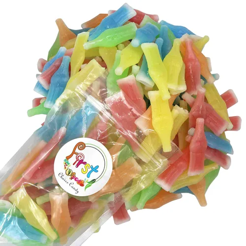 Vista 5 de FirstChoiceCandy Botellas de Cera Dulces Nostálgicos Divertidos Bebida (1 Libra (Paquete de 1))