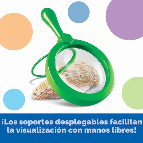 Vista 4 de Learning Resources Primary Science - Lupas jumbo, juego de 6