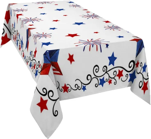 Vista 14 de Mantel de muñeco de nieve de Navidad impermeable para mantel redondo, rectangular, ovalado, cuadrado, 54 x 54 pulgadas, mantel para otoño, baby