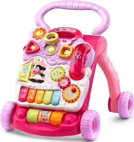 Vista 24 de VTech Andador de Aprendizaje de Sentado a de Pie (Empaque Libre de Frustraciones), Azul
