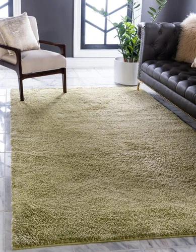 Vista 27 de Unique Loom Colección Solo - Alfombra Calabasas (7' 10" x 10' Rectangular, Azul Claro)