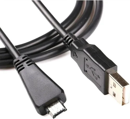 Vista 2 de VMC-MD3 - Cable de datos USB para cámara digital Sony CyberShot DSC-W580 DSC-HX7V DSC-HX9V DSC-TX10