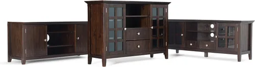 Vista 6 de Soporte para TV Acadian de Simpli Home, Marrón