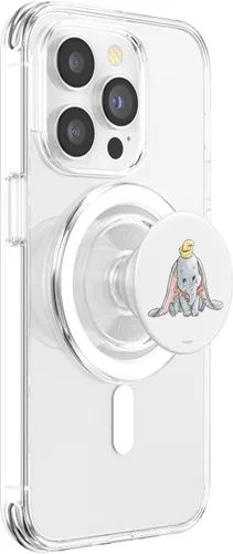 Vista 4 de Disney PopSockets PopSockets Classic Dumbo Baby Elephant PopGrip: agarre intercambiable para teléfonos y tabletas PopSockets MagSafe PopGrip