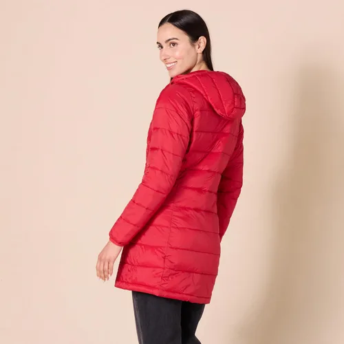Vista 18 de Amazon Essentials - Abrigo acolchado, ligero y resistente al agua con capucha para mujer, disponible en talla extragrande