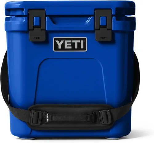 Vista 10 de YETI Roadie 24 2.0 - Enfriador duro con correa de hombro DoubleDuty y tapón de drenaje Canela