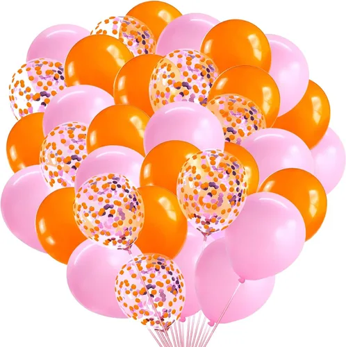 Vista 9 de Globos negros y dorados con globos de confeti negro y dorado para Año Nuevo, graduación, baby shower, boda, cumpleaños, fiestas familiares, 50