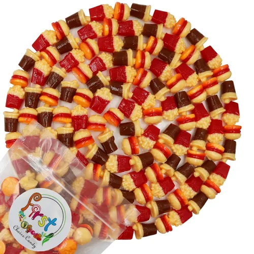Vista 14 de FirstChoiceCandy Caramelos de gomitas jugosas de arcoíris 3D (bloques de construcción 3D, 2 libras)