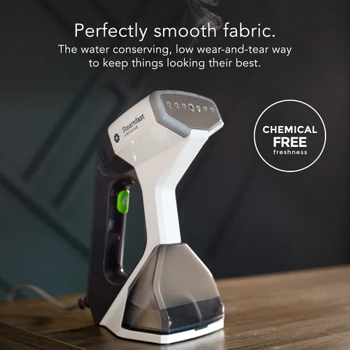 Vista 3 de Steamfast VIRTUOSO - Vaporizador portátil para ropa, color blanco