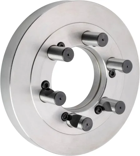 Vista 3 de CME 8" D1-6 Camlock Torno Chuck Placa de respaldo, máquina para adaptarse al portabrocas