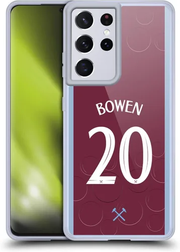 Vista 78 de Head Case Designs Officially Licensed West Ham United FC James Ward-Prowse 2023/24 Players Home Kit Gel Case [Military Grade Protection] Compatible