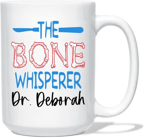 Vista 21 de Taza de café con nombre personalizada para hombres, mujeres, cirujano médico, taza de café blanca personalizada para cirujano ortopédico, taza