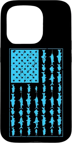 Vista 21 de Funda de regalo para iPhone 17 con bandera americana para hombre de agua salada de agua salada