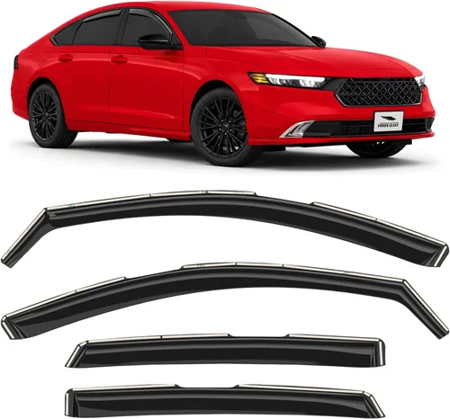 Vista 64 de Voron Glass in-Channel Rain Guards for Chevy Equinox 2018-2024 Para Equinox 18-24