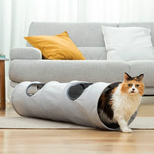 Vista 4 de Túnel Plegable para Mascotas Funnyl InnovaGoods