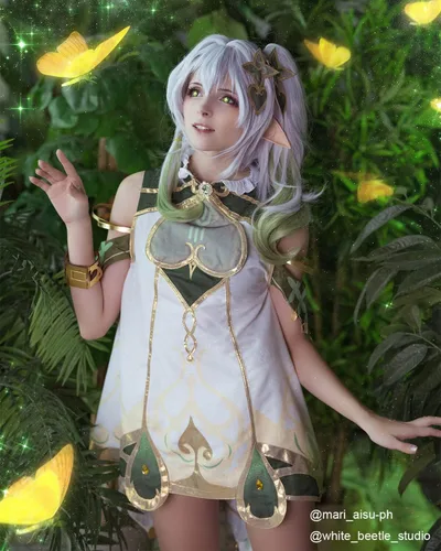 Vista 2 de Nuoqi Nahida Kusanali Cosplay Outfit Adult Kusanali Costume Full Set Anime Cosplay Girls Halloween Costume
