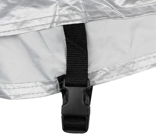 Vista 2 de Oxford - Funda protectora Aquatex para motocicletas al aire libre Negro/Plateado