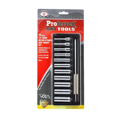 Vista 5 de Proferred S09201 Juego de llaves métricas estándar de 1/2", 15 piezas, 12 puntos