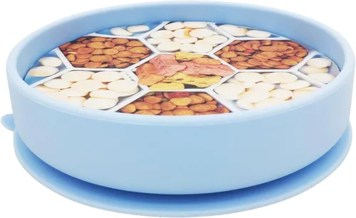 Vista 9 de Mr. Peanut's Cuenco interactivo para perros de alimentación lenta, divertido y saludable para detener la hinchazón (mediano)