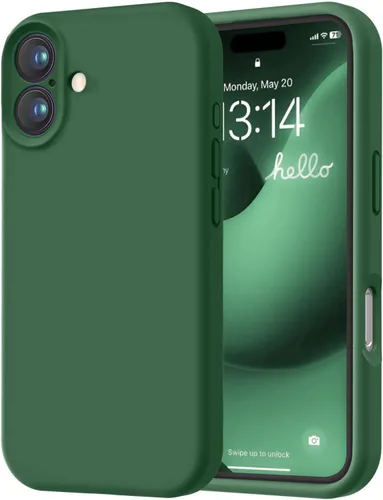 Vista 407 de LOVE 3000 Diseñada para Funda iPhone Air, Silicona Premium [Compatible con Magsafe][Forro de Microfibra Suave Anti-Rayones] Funda Protectora