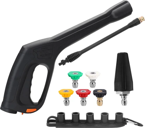 Vista 11 de FIXFANS Kit de pistola y manguera para lavadora a presión, varita