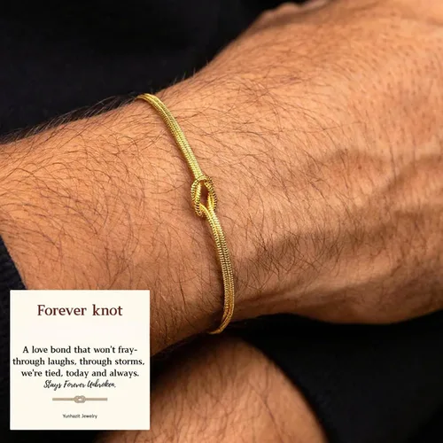 Vista 7 de Pulseras a Juego para Parejas – Pulseras BFF con Nudo de Amor de Promesa Infinita para Mujeres y Hombres, Joyería de Amistad Hipoalergénica que No