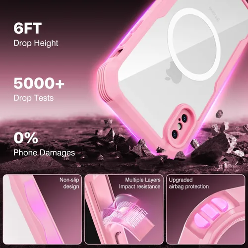 Vista 373 de CENHUFO Funda de privacidad para iPhone 11 Pro, funda de cuerpo completo con protector de pantalla de privacidad de vidrio templado 9H integrado