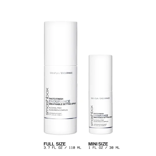 Vista 7 de Smashbox Photo Finish Endurance Breathable Setting Spray Lightweight, Long-Lasting, Hydrating Setting Spray Locks in Makeup + Breathable Barrier