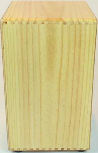Vista 3 de A Tempo Percussion Cajón, Bronceado (CJ-BASIC-01)