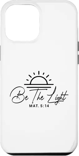 Vista 26 de Dichos cristianos y versos de la Biblia Mateo 5,14 Funda para iPhone 16