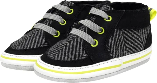Vista 29 de Robeez Zapatos de cuna con suela suave antideslizantes para bebés varones y unisex, pantuflas mocasines para bebés y niños pequeños, 0-24 meses Lino