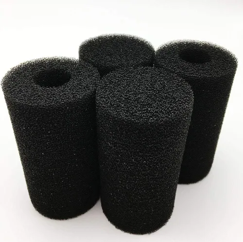 Vista 4 de Esponja de prefiltro, paquete de 4 rollos de espuma para acuario, accesorios de filtro compatibles para pecera