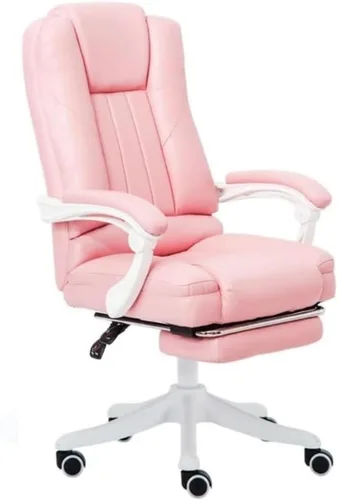 Vista 8 de Big and Tall Executive Office Chair Heavy Duty 200LBS Capacity Wide Seat Ergonomic High Back Desk Chairs with Adjustable Footrest PU Leather Comfort